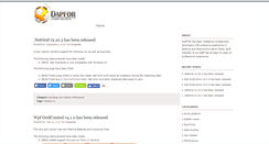 Desktop Screenshot of blog.dapfor.com