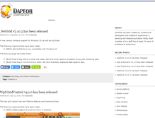 Tablet Screenshot of blog.dapfor.com