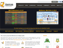 Tablet Screenshot of dapfor.com